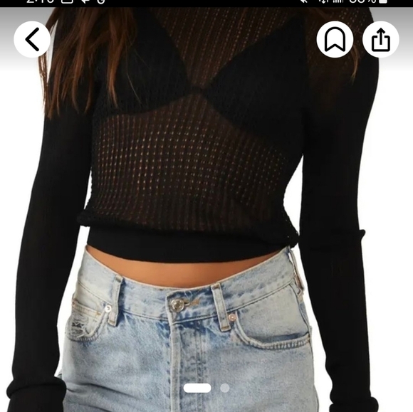 FREE People H2O Crewneck - Picture 1 of 9